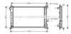 AVA QUALITY COOLING FD2264 Radiator, engine cooling
